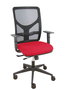 PIQUERAS Y CRESPO Chaise Motilla Synchrone/Traslack Rouge et Noir