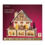 Lumineo Scène de Noël avec LED, mouvement et musique – Contreplaqué 27x24,3x10 cm