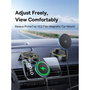 Baseus PrimeTrip VC2 Flex Pro Support de Smartphone Magnétique avec Charge Sans Fil, Noir