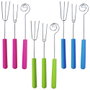 Lily Cook Lot de 3 Fourchettes de Trempage 18 cm Chocolat