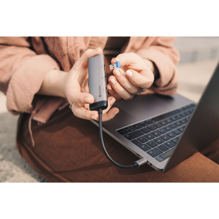 Verbatim Hub USB-C Multiport avec 4 ports USB 3.2 Gen 1