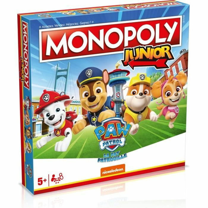 Winning Moves Monopoly Junior La Pat'Patrouille