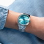 Guess GW0308L4 avec cadran vert et bracelet gris