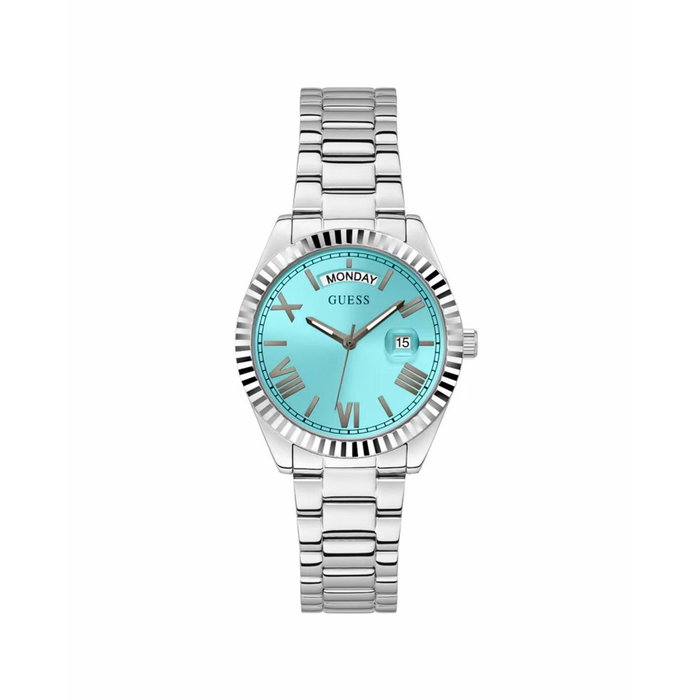 Guess GW0308L4 avec cadran vert et bracelet gris