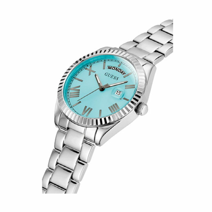 Guess GW0308L4 avec cadran vert et bracelet gris