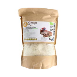 GLUTEN ZERO Mix Pan Integral 2Kg Eco Sg – Préparation sans gluten pour pain, pizza et pâtisserie