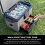 Ninja FrostVault FB151EUGY Glacière Rigide 47L Grise - Technologie Dry Zone pour Aliments Frais jusqu'à 6 jours