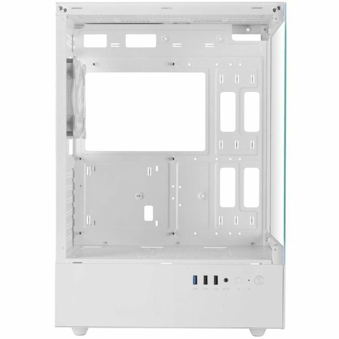 Boîtier ATX semi-tour Mars Gaming MCXOW Blanc