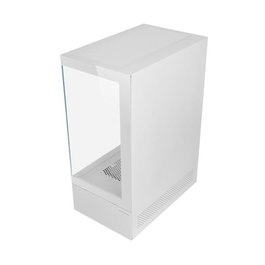 Mars Gaming MCX0 Boîtier PC Semitorre ATX Blanc, Double Verre Trempé, 3x120mm ARGB, USB 3.0