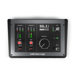 SSL SSL2 MkII Interface Audio USB-C 2 Entrées 2 Sorties 32 bits/192 kHz avec Preamplis et 4K Enhancement