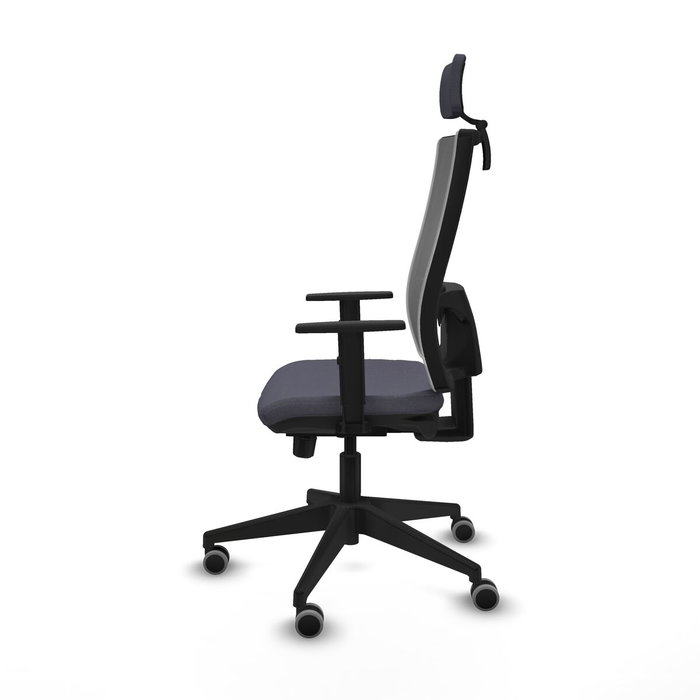 Chaise de Bureau avec Appui-tête Horna Traslack Piqueras y Crespo 1D066G2 Gris foncé Chaise de Bureau avec Appui-tête Horna Traslack Piqueras y Crespo 1D066G2 Gris foncé