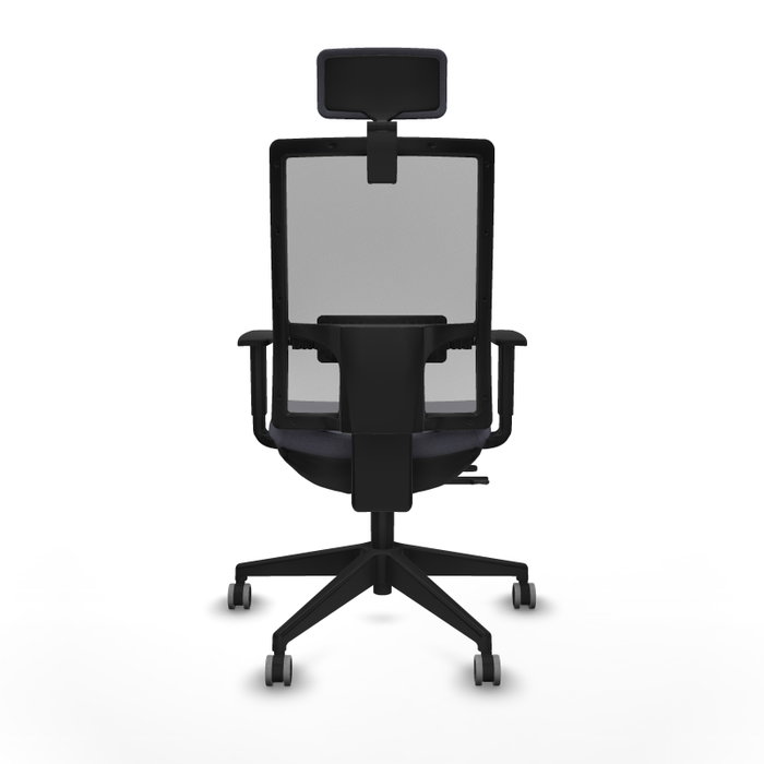 Piqueras y Crespo Chaise de Bureau Horna avec Appui-tête Gris foncé Piqueras y Crespo Chaise de Bureau Horna avec Appui-tête Gris foncé