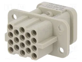 HARTING Han Q 17/0-F-c 10A Insert de contact femelle