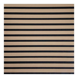 Paneltech Revestimiento autoadhésivo 3D couleur chêne, lot de 6 losetas de 58 x 58 cm