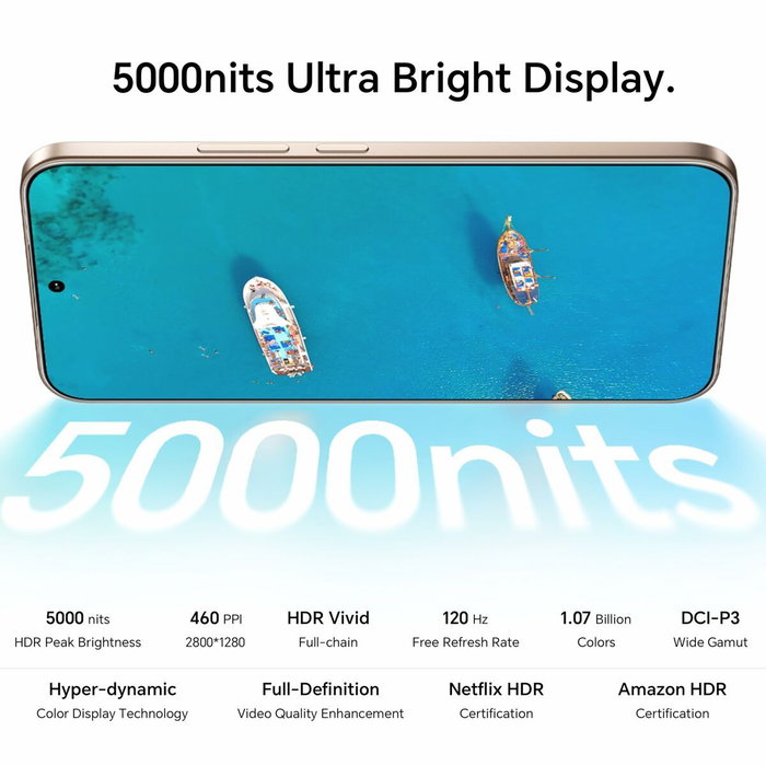 Smartphone Honor 5109BUSS 6,7" Octa Core SNAPDRAGON 8 gen 3 12 GB RAM 512 GB Noir