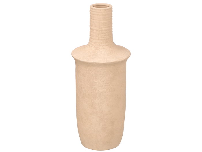 GIFTDECOR Jarrón Sahara Boca Estrecha Tierra Médiano