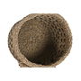 Panier décoratif Home ESPRIT Noir Naturel Jute Herbier marin (3 Pièces)