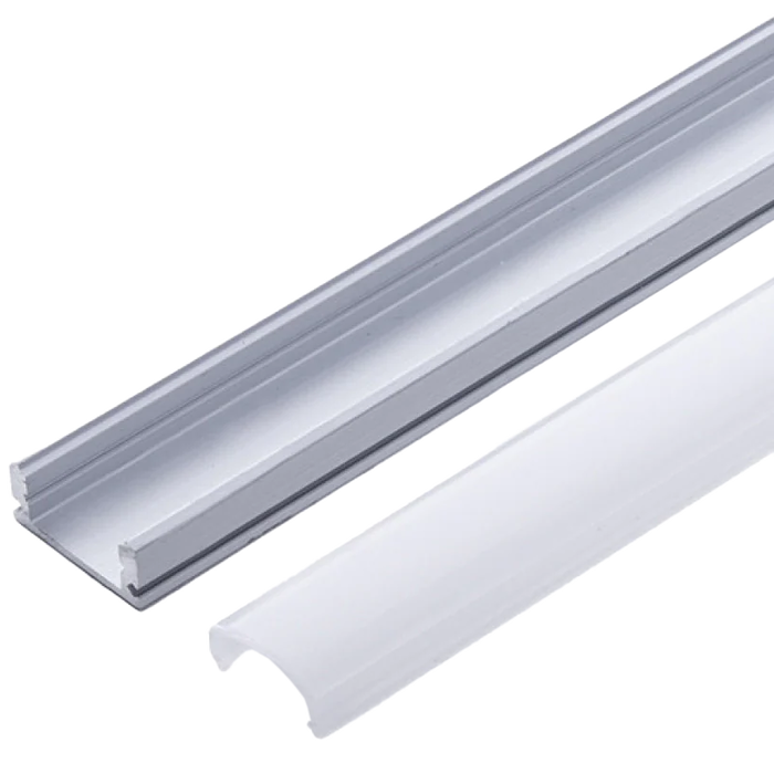 BX3 Light Profilé Aluminium pour Bande LED 1M avec Diffuseur Opale - [BX3-A1707-1M]