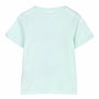 T shirt à manches courtes Enfant Stitch Vert Turquoise