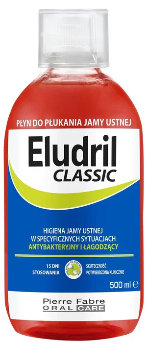 Eludril Bain de bouche Anti-plaque 500 ml Eludril Bain de bouche Anti-plaque 500 ml