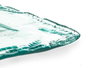 Giftdecor Centre de Table en Verre Carré Inca 28 cm Transparent (Set de 2)
