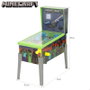 MOJANG STUDIOS Mini Arcade Pinball Minecraft, jeu avec lumières et sons, taille 20x16x8,5 cm, pour +3 ans