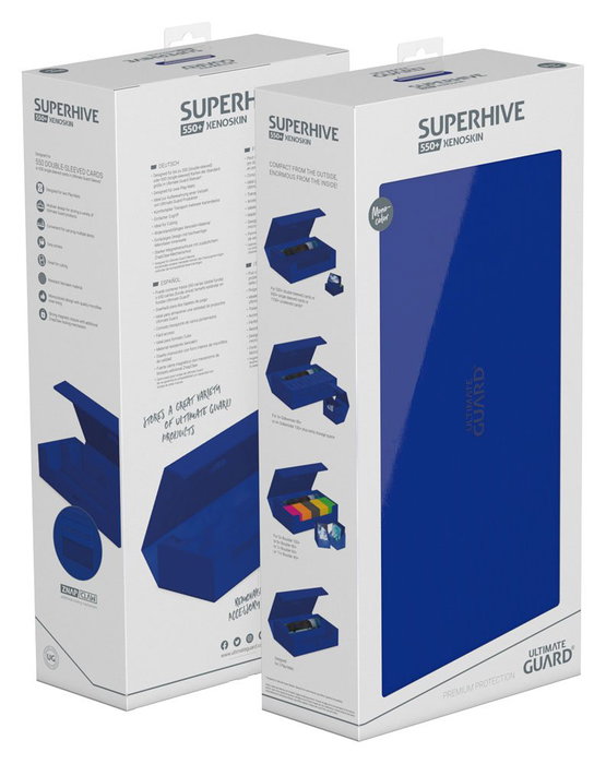 Ultimate Guard Superhive 550+ Xenoskin - Blue Ultimate Guard Superhive 550+ Xenoskin - Blue