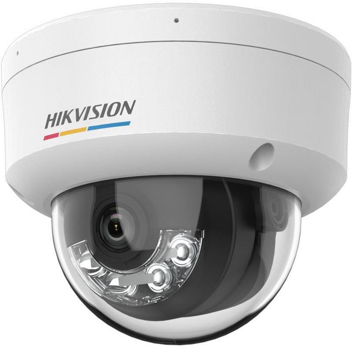 Hikvision Caméra IP 4MP Bullet ColorVu avec Détection Humains/Véhicules, Objectif 4mm F1.0, 2560x1440, PoE, IP67 IK08, H.265+, Microphone Intégré Hikvision Caméra IP 4MP Bullet ColorVu avec Détection Humains/Véhicules, Objectif 4mm F1.0, 2560x1440, PoE, IP67 IK08, H.265+, Microphone Intégré