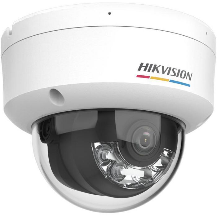 Hikvision Caméra IP 4MP Bullet ColorVu avec Détection Humains/Véhicules, Objectif 4mm F1.0, 2560x1440, PoE, IP67 IK08, H.265+, Microphone Intégré Hikvision Caméra IP 4MP Bullet ColorVu avec Détection Humains/Véhicules, Objectif 4mm F1.0, 2560x1440, PoE, IP67 IK08, H.265+, Microphone Intégré