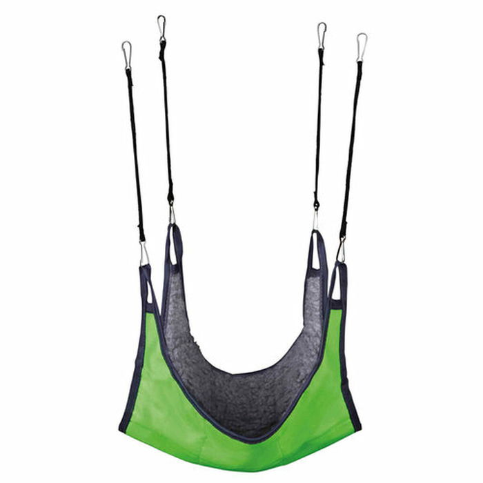 Hamac Suspendu Trixie 30 × 30 CM Argenté Coton