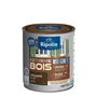 Ripolin - Peinture Bois Satin Châtaignier Haute Protection 10 ans - Pour Intérieur et Extérieur - Ultra Couvrante - Résistante aux Chocs - Certifiée EU Ecolabel A+