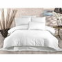 BigBuy Home Parure de couette Blanc King size 3 pièces