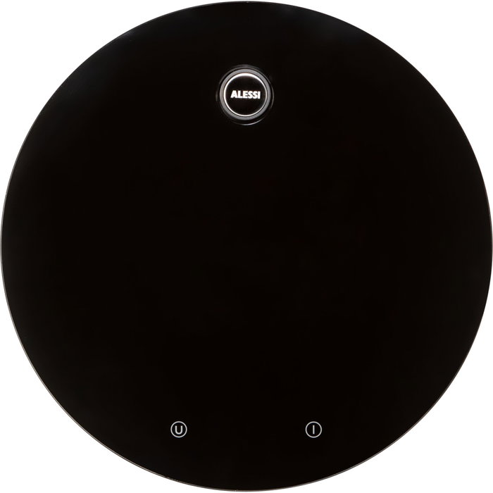 Alessi Balance de cuisine Plissé MDL16 B, noir