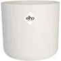 Elho B.FOR Soft Cache-pot rond étanche - Plastique - Diamètre 24.7 x Hauteur 23.3 cm - Blanc