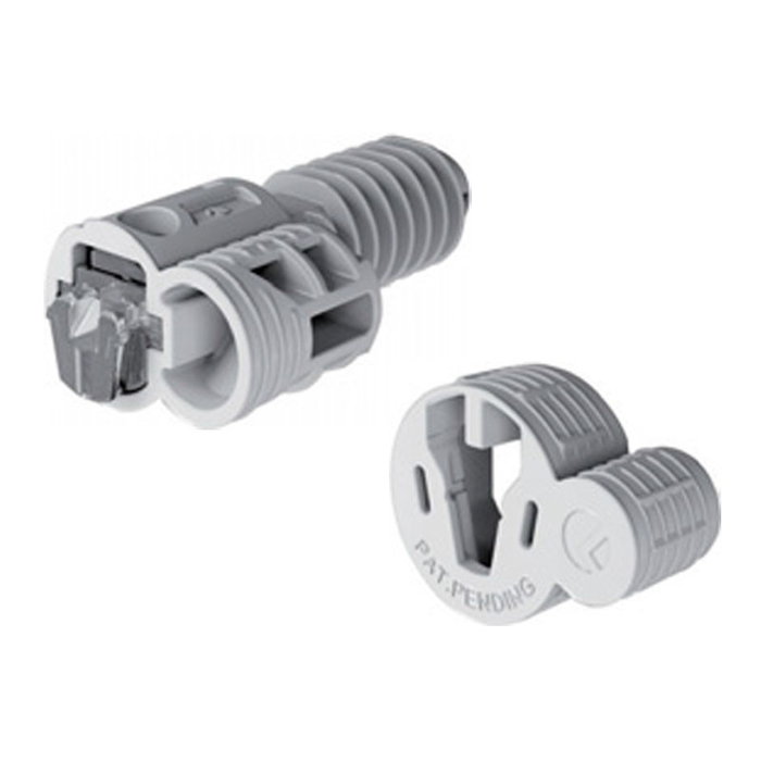 ITALIANA FERRAMENTA SECRET MAXI Support d'étagère à fixation automatique, épaisseur minimale 25mm ITALIANA FERRAMENTA SECRET MAXI Support d'étagère à fixation automatique, épaisseur minimale 25mm