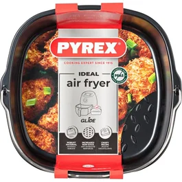 Pyrex Plat carré Glide 22x21 cm avec anse anti-adhésif sans PFAS