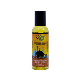 Silicon Mix Gotas De Brillo Moroccan Argan Oil - Huile de brillance à l'huile d'argan du Maroc pour hydrater et protéger les cheveux - 4 Oz (118 ml)