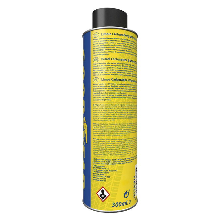 Goodyear Nettoyant Carburateur et Soupapes 300ml