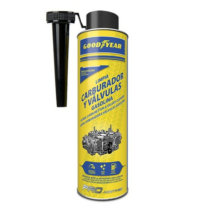 Goodyear Nettoyant Carburateur-Valvules 300 mL Cs10 GODA0014 Essence Additif Multifonctionnel Goodyear Nettoyant Carburateur-Valvules 300 mL Cs10 GODA0014 Essence Additif Multifonctionnel