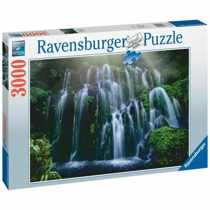 Ravensburger Puzzle 3000 pièces - Chutes d'eau, Bali Ravensburger Puzzle 3000 pièces - Chutes d'eau, Bali