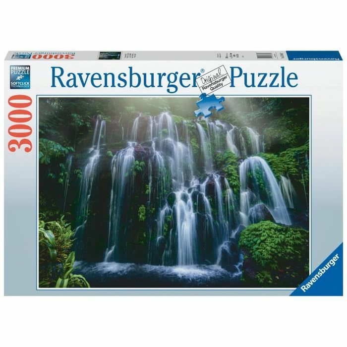 Ravensburger Puzzle 3000 pièces - Chutes d'eau, Bali Ravensburger Puzzle 3000 pièces - Chutes d'eau, Bali