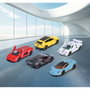 Majorette Coffret Cadeau 5 Véhicules Lamborghini - 2 Modèles Exclusifs