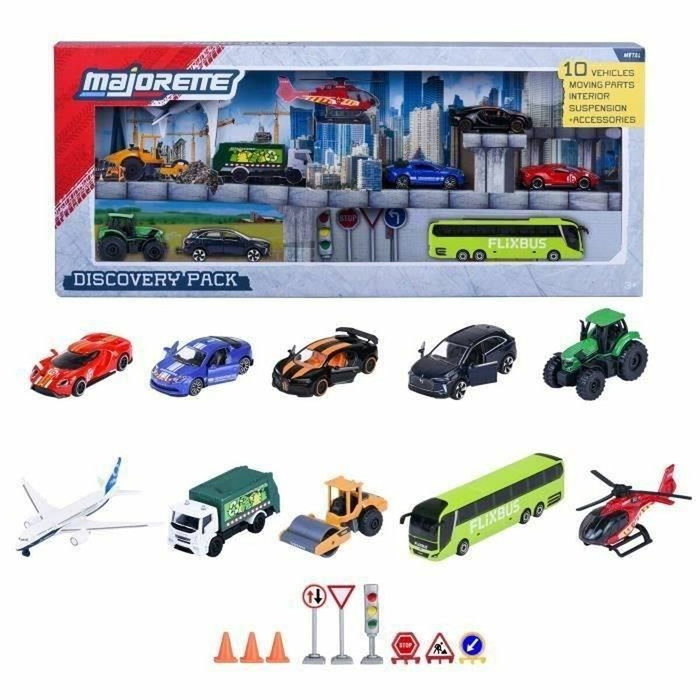 Majorette Coffret Cadeau 5 Véhicules Lamborghini - 2 Modèles Exclusifs