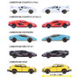 Majorette Coffret Cadeau 5 Véhicules Lamborghini - 2 Modèles Exclusifs