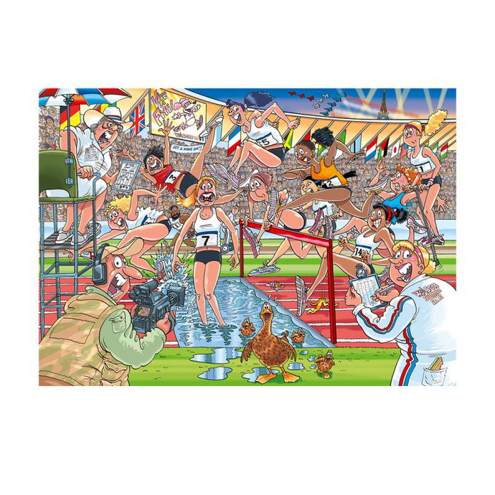 Jumbo Wasgij Original 44 Summer Games - Puzzle 1000 Pièces (Réf. 1110100333)