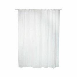 Exma Rideau de douche Basic blanc 140 x 180 cm