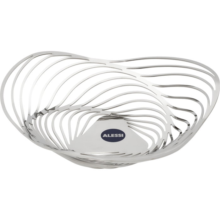 Alessi Trinity Panier en Acier Inox 26cm de design par Adam Cornish