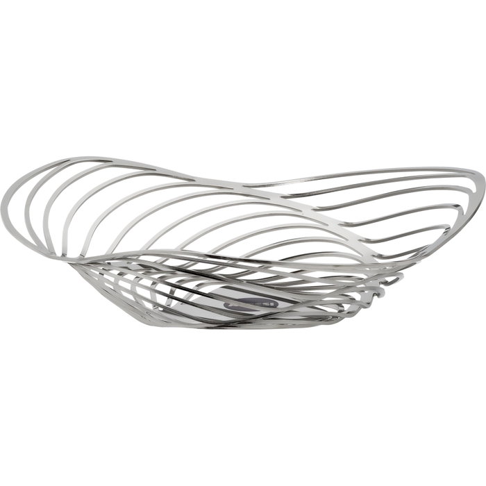 Alessi Trinity Panier en Acier Inox 26cm de design par Adam Cornish