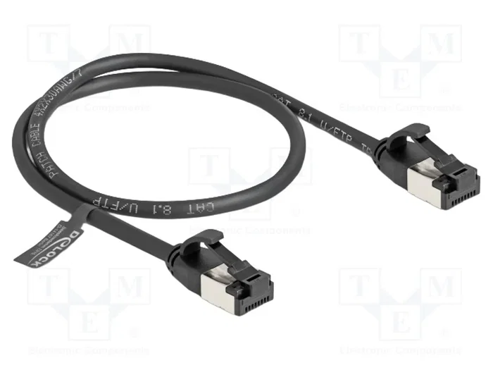 DELOCK Câble Ethernet Patch Cord Cat 8.1 U/FTP 0,5m DELOCK Câble Ethernet Patch Cord Cat 8.1 U/FTP 0,5m