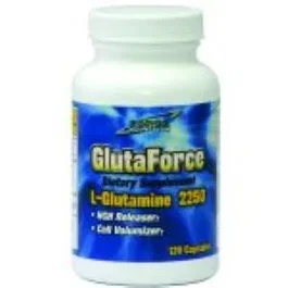 Nutri-Force Glutaforce L-Glutamina 750 mg 120 capsules - Complément alimentaire immunité et nutrition